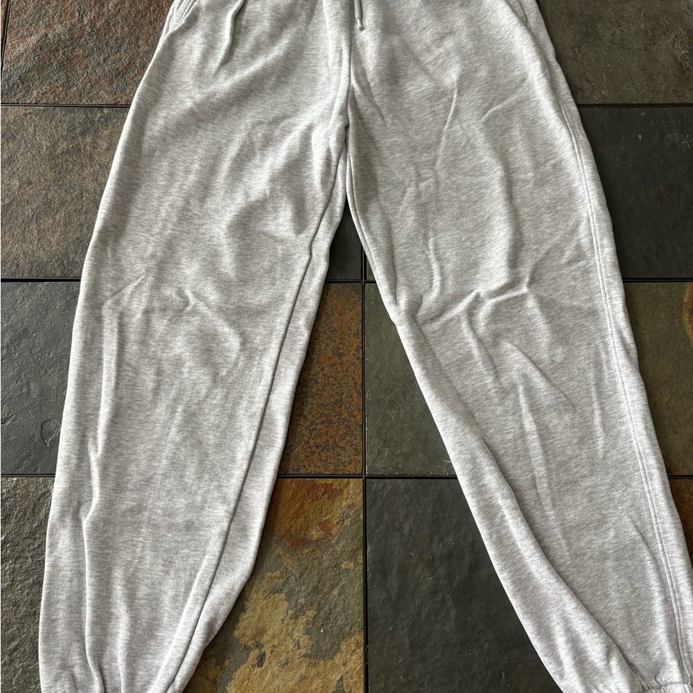 Light Gray Cozy Sweatpants